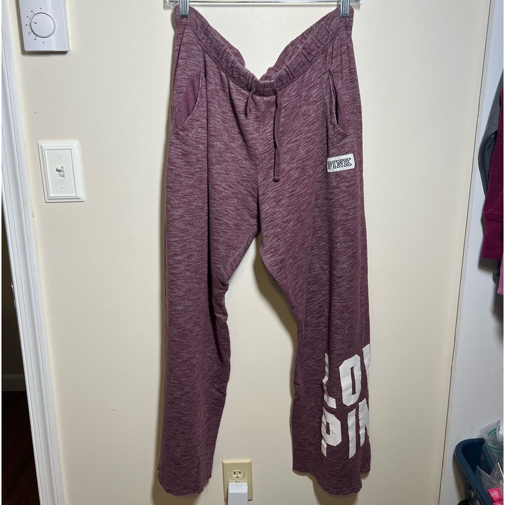 Victoria’s Secret pink boyfriend sweatpants